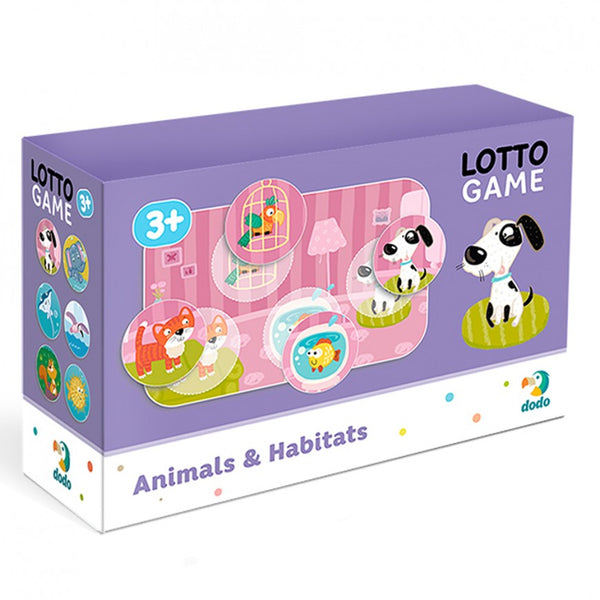 DODO TOYS - Lotto Game - Animals and Habitats