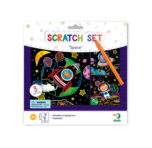 DODO TOYS - Scratch Set Space
