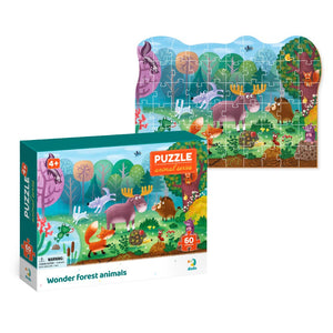 DODO TOYS - 60pcs - Puzzle - Wonder forest animals