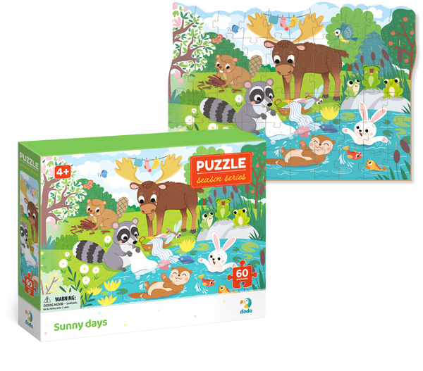 DODO TOYS - 60pcs - Puzzle - Seasons Sunny Days