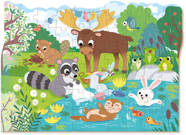 DODO TOYS - 60pcs - Puzzle - Seasons Sunny Days