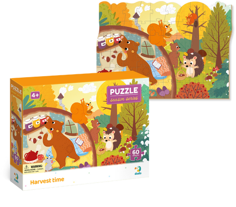 DODO TOYS - 60pcs - Puzzle - Seasons Harvest Time