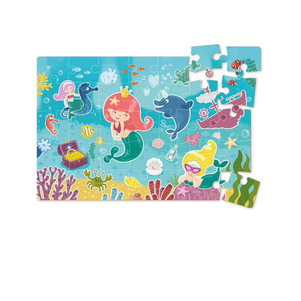 DODO TOYS - 35pcs - Puzzle mini - Cute Little Mermaid