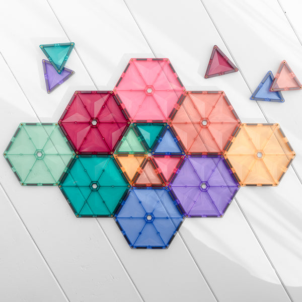 CONNETIX - 40 Piece Pastel Geometry Pack