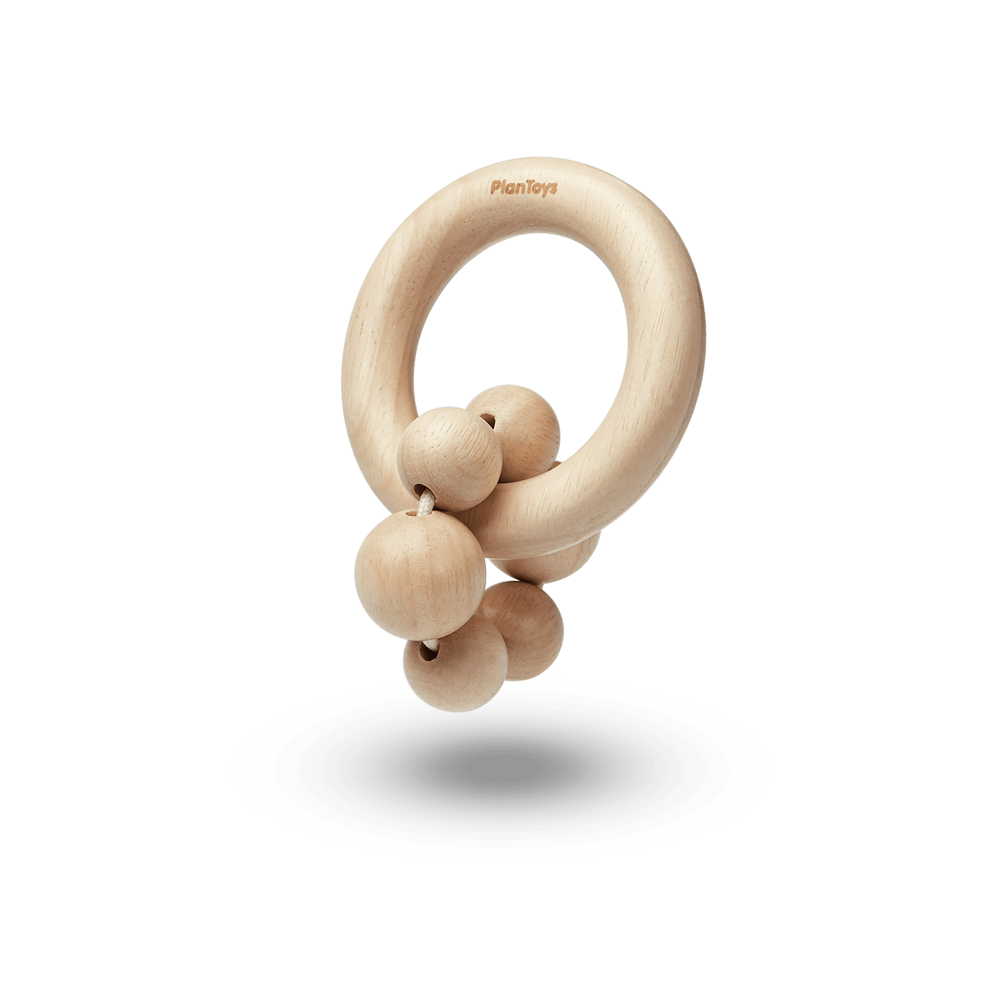 PlanToys - Beads Rattle Natural