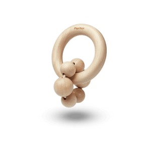 PlanToys - Beads Rattle Natural
