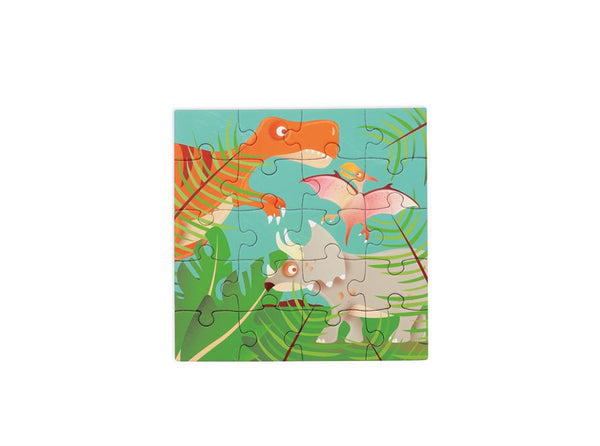 SCRATCH - Magnetic Puzzle Book to Go - Dinosaurs