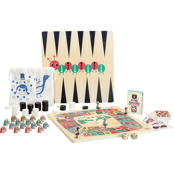 VILAC - Set of Classic Board Games