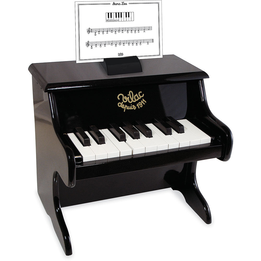 VILAC - Black Piano with Scores