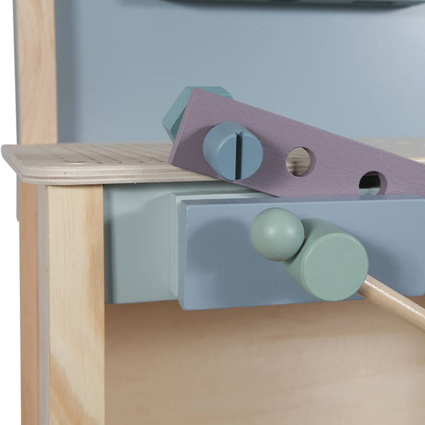 LITTLE DUTCH - Children's workbench with tool belt