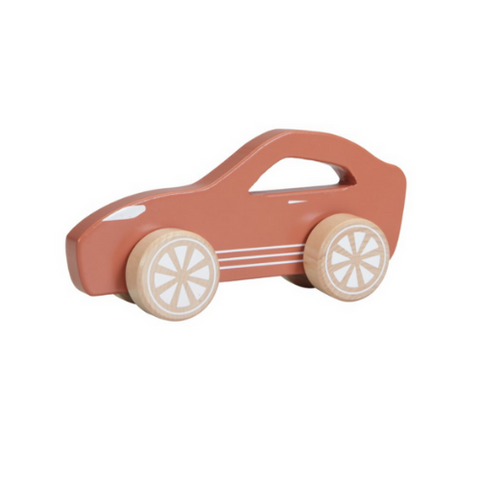 LITTLE DUTCH - Wooden Toys Sports Car Rust