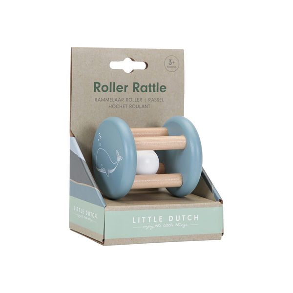 LITTLE DUTCH - Roller rattle Blue