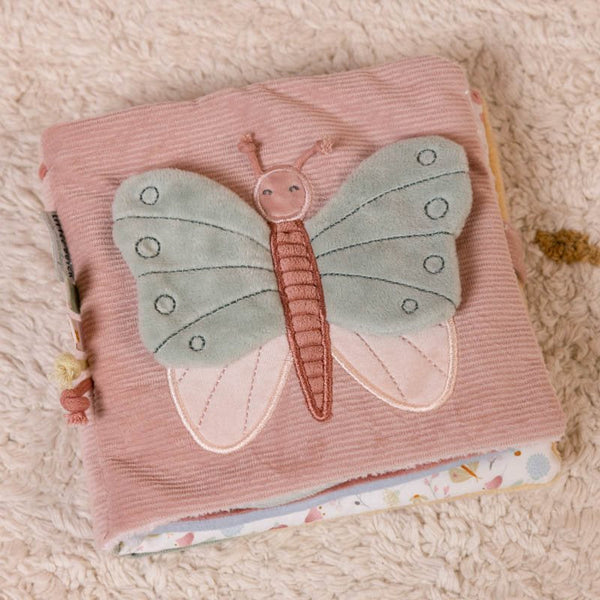 LITTLE DUTCH - Soft activity book Flowers & Butterflies