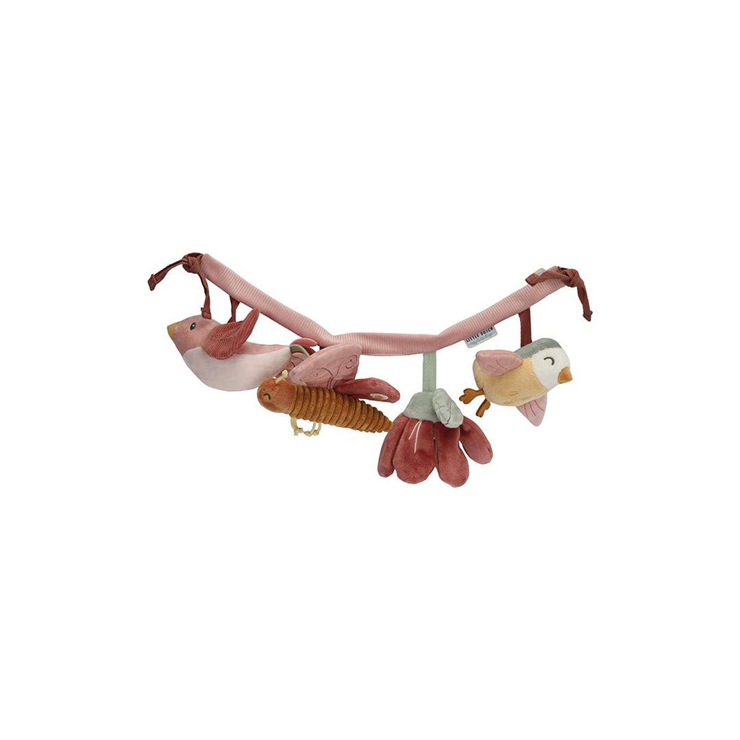 LITTLE DUTCH - Stroller Toy Chain Flowers & Butterflies