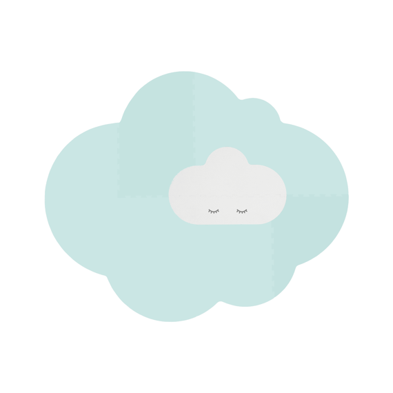 QUUT - Playmat Cloud Large - Minty Green