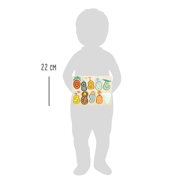 small foot - Numbers Puzzle "Safari"