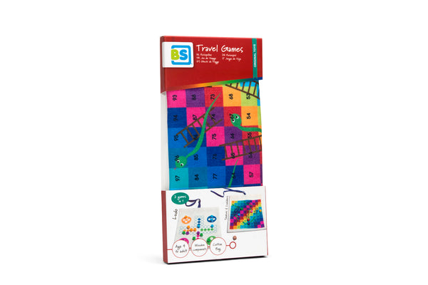 BS TOYS - Travel Games Snakes & Ladders/Ludo