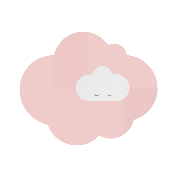 QUUT - Playmat Cloud Large - Blush Rose
