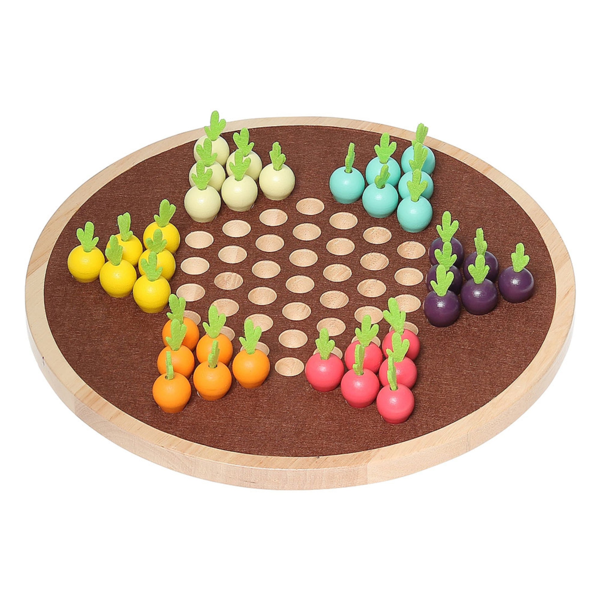 Vilac - Veggie Patch Chinese Checkers